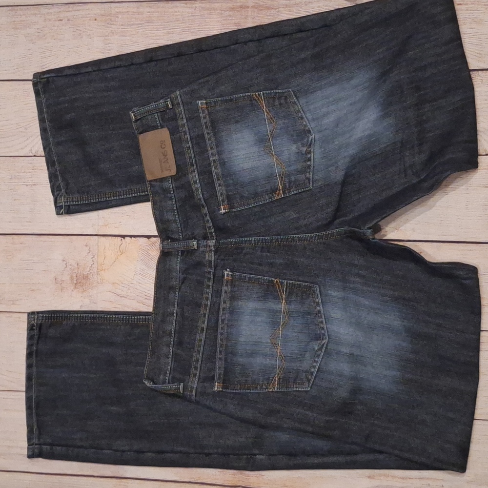 2 Pair Wrangler Jeans Straight Fit Premium 32 X 34 NWT Medium Wash Color - Picture 6 of 9